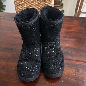 UGG Black Starry Night Winter Boots Zodiac size 5